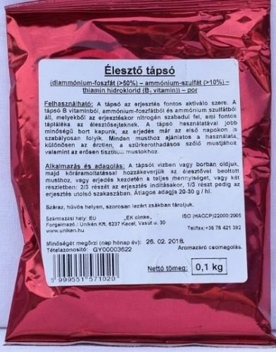 Élesztő tápsó 100g Actibiol