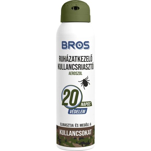 Bros kullancsírtó/riasztó ruházatkezelő spray 90ml