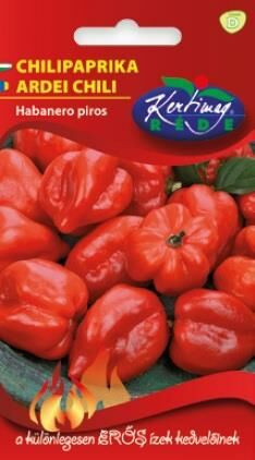 Paprika csili Habanero piros 20 szem