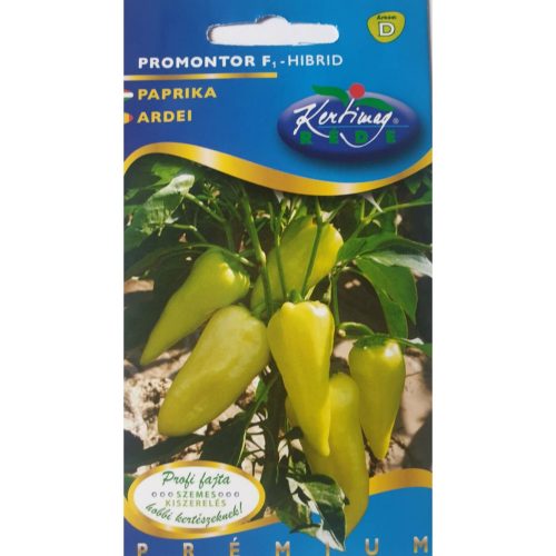 Paprika Promontor F1 15 szem halvány zöld