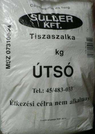 Útszóró só  5kg nátrium tartalommal