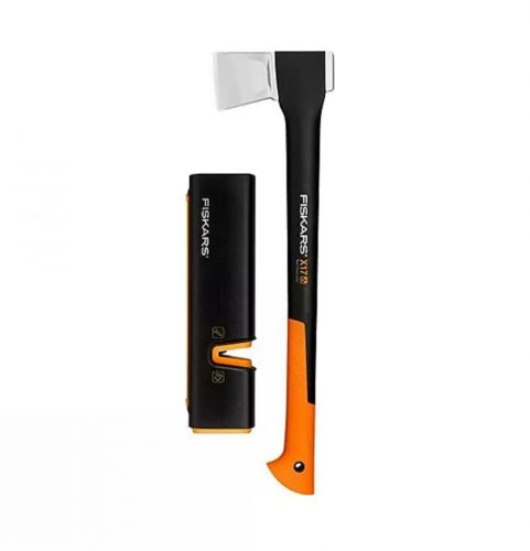 Fiskars fejsze X17 hasító+Xsharp+késélező