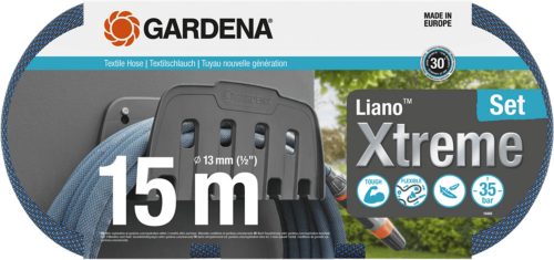 Gardena tömlő 1/2" LIANO XTREME 15M KÉSZLET