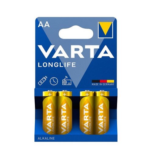 Elem Varta ceruza AA tartós Longlife Power 4db/cs