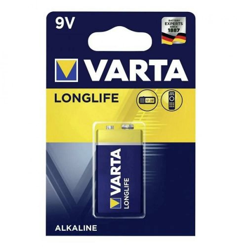 Elem Varta Longlife 9V Tartós