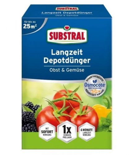 Substral Osmocote gyümölcs/zöldség műtrágya 750g