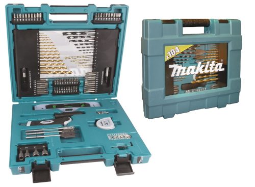 Makita K 104 db-os fúró- és csavarbehajtó klt.