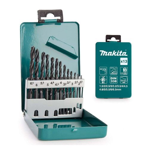 Makita HSS-R fémfúróklt. 13db-os 1-6,5mm