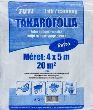 Takarófólia járható extra 4x5m