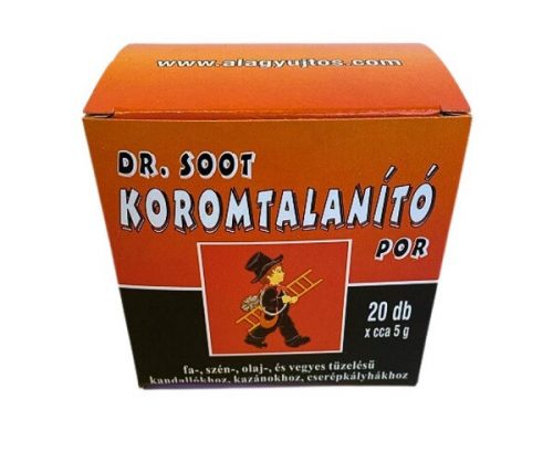 Koromtalanító Dr soot 20db