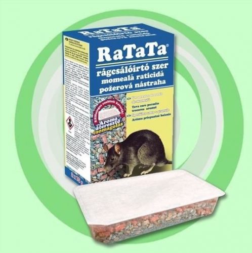 Rágcsálóírtó 2x75g Ratata